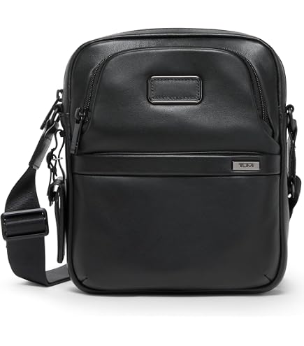 Amazon.com | Tumi Men's Alpha Bravo Arnold Zip Flap, Anthracite